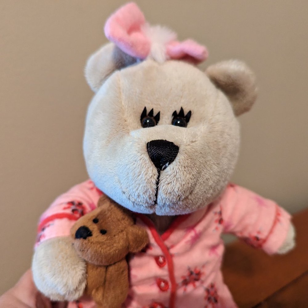 Starbucks Bearistas Bedtime Plush Bear Pajamas Teddy Bear 69th Edition 2007